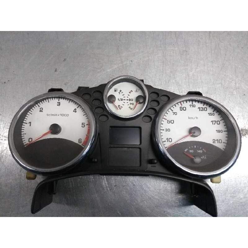 Recambio de cuadro instrumentos para peugeot 207 1.6 16v hdi fap referencia OEM IAM 9662904980  2006