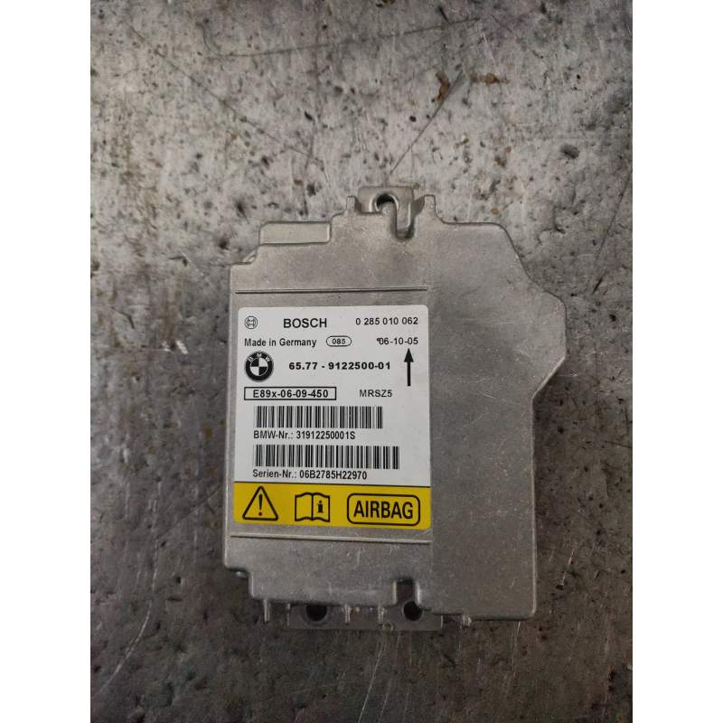 Recambio de centralita airbag para bmw serie 3 coupe (e92) 325i referencia OEM IAM 0285010062 6577912250001 