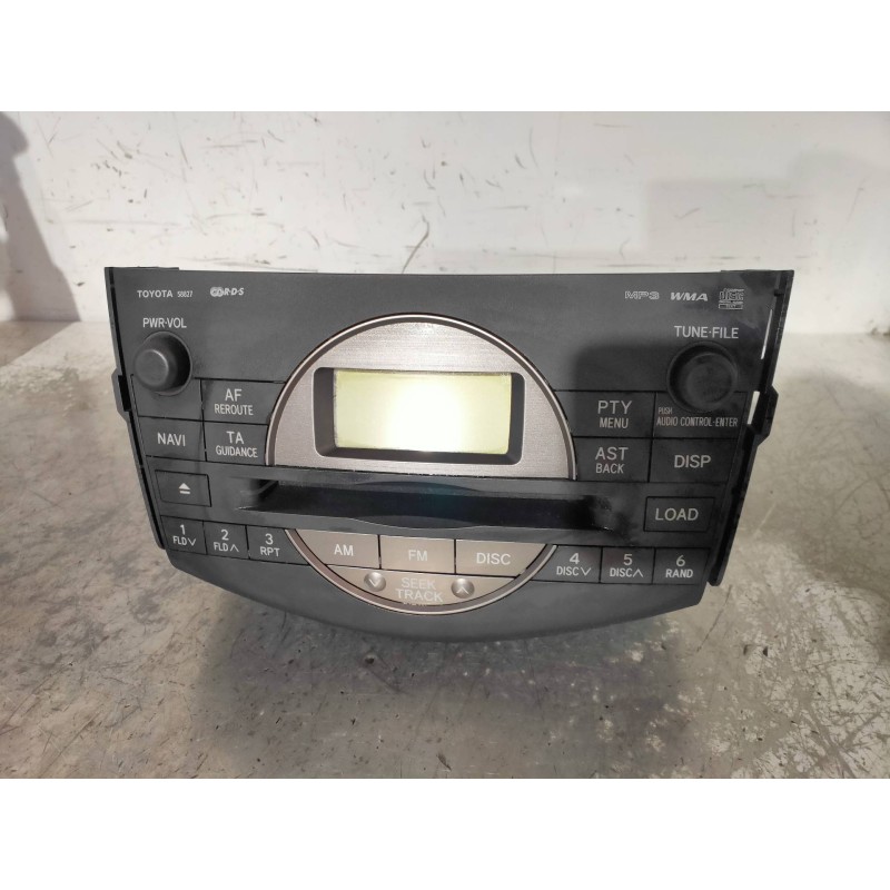 Recambio de sistema audio / radio cd para toyota rav 4 (a3) executive referencia OEM IAM 8612042220 CQTT3571A 