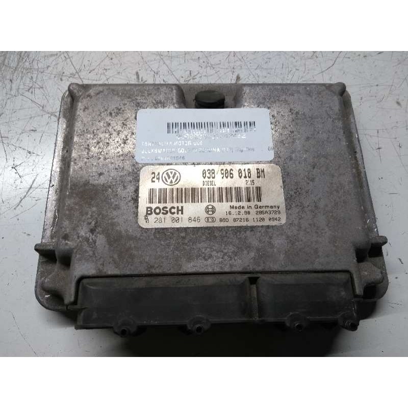 Recambio de centralita motor uce para volkswagen golf iv berlina (1j1) highline referencia OEM IAM 0281001846 038906018BM 