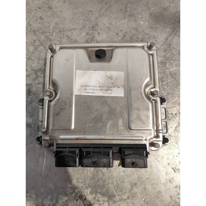 Recambio de centralita motor uce para citroen c5 break 2.0 hdi sx referencia OEM IAM 0281010808 9644721080 BOSCH