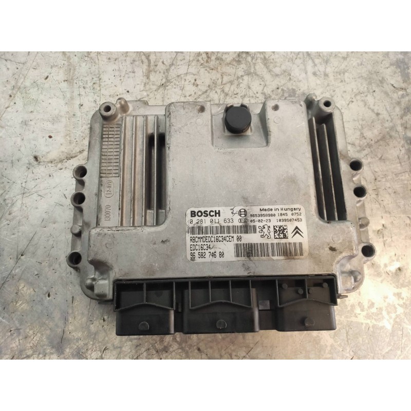 Recambio de centralita motor uce para peugeot 407 st confort referencia OEM IAM 0281011633 9658274680 9653958980 BOSCH