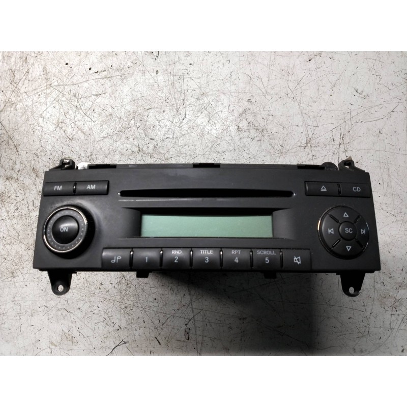 Recambio de sistema audio / radio cd para mercedes sprinterii caja cerrada (desde 01.06) 210/213/216 cdi (906.611/613) referenci