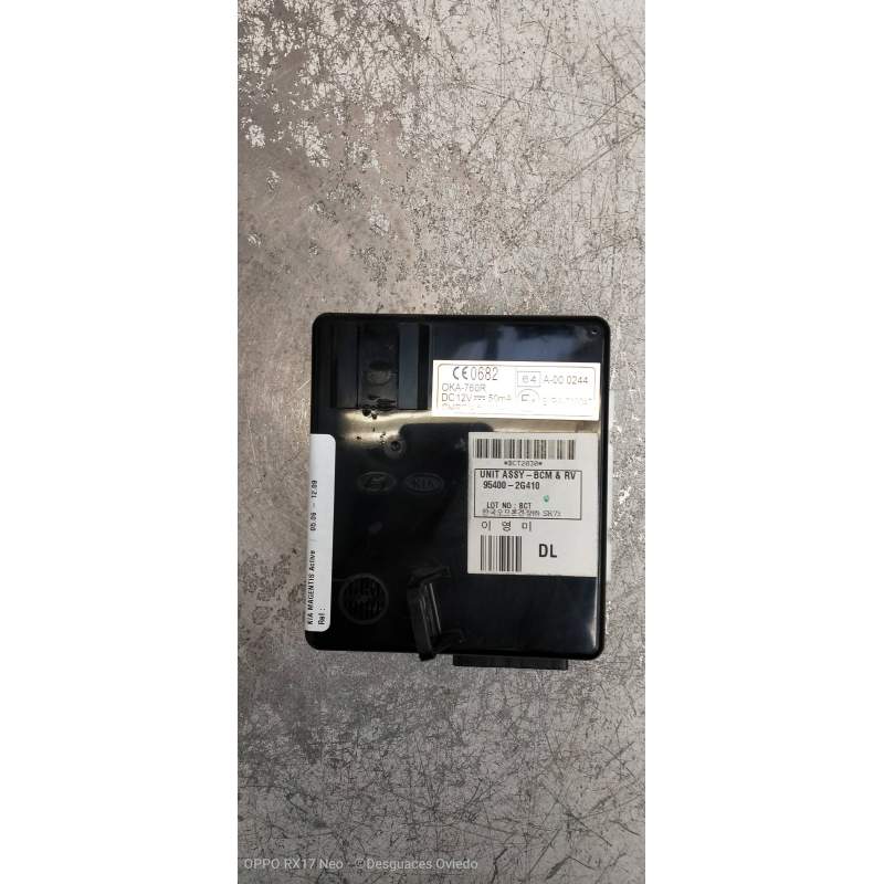 Recambio de modulo electronico para kia magentis active referencia OEM IAM 954002G410  2006