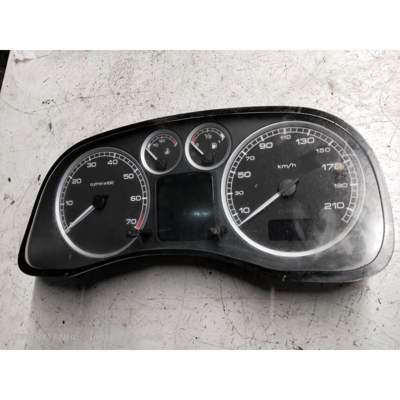 Recambio de cuadro instrumentos para peugeot 307 (s1) xt referencia OEM IAM P9651299480  