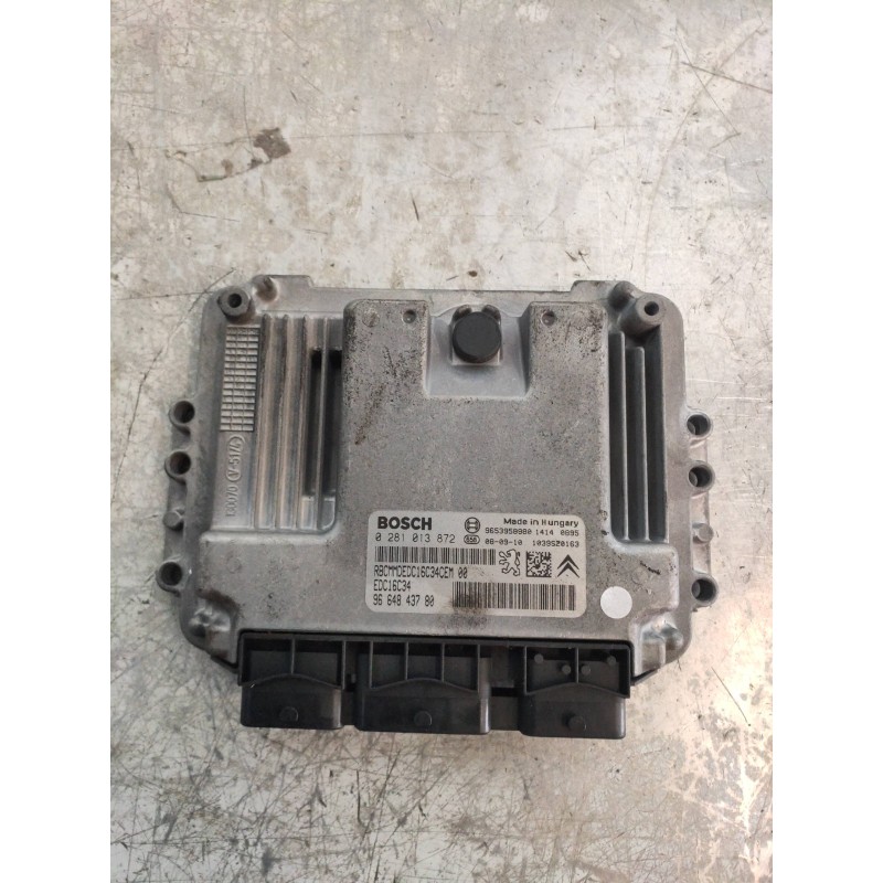 Recambio de centralita motor uce para peugeot 308 confort referencia OEM IAM 0281013872 9664843780 9653958980 EDC16C34 1039S2016