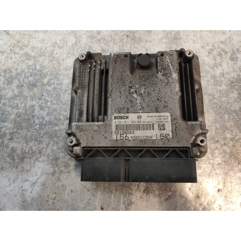 Recambio de centralita motor uce para alfa romeo 156 1.9 jtd 16v distinctive referencia OEM IAM 0281011984 55196563 BOSCH