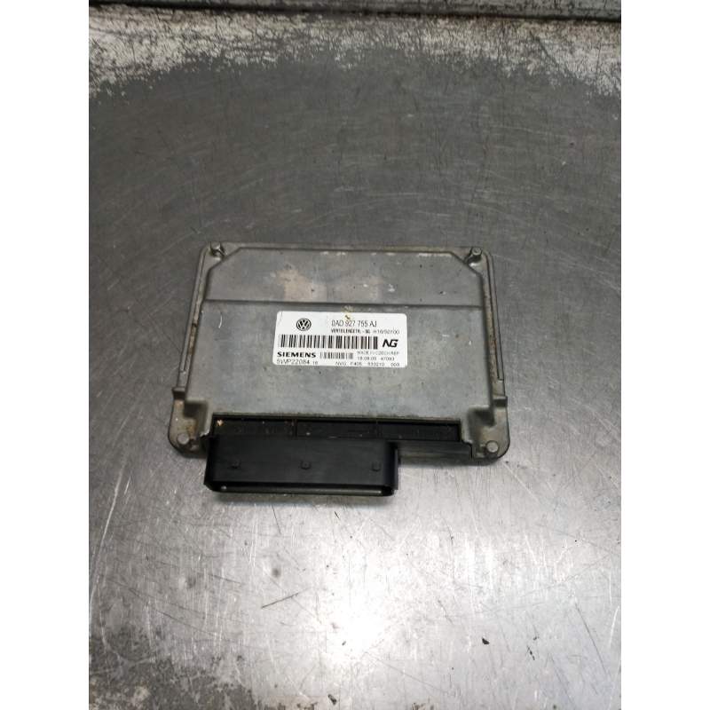 Recambio de centralita cambio automatico para volkswagen touareg (7la) tdi v6 referencia OEM IAM 0AD927755AJ 5WP22084 SIEMENS