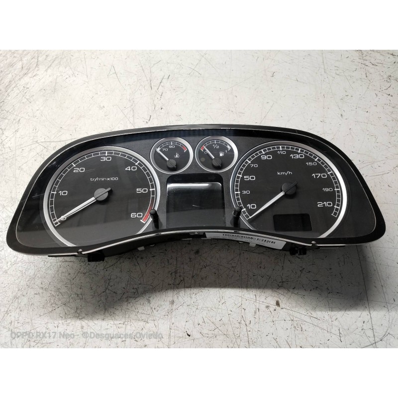 Recambio de cuadro instrumentos para peugeot 307 (s1) xt referencia OEM IAM P9647538480  