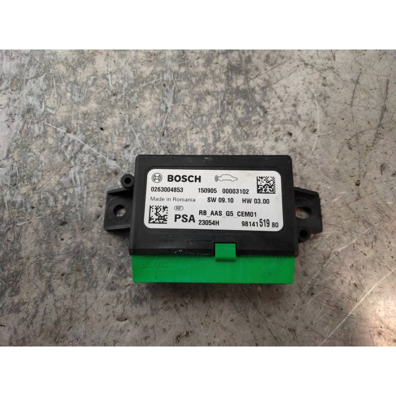 Recambio de modulo electronico para citroen ds5 design referencia OEM IAM 0263004853 9814151980 