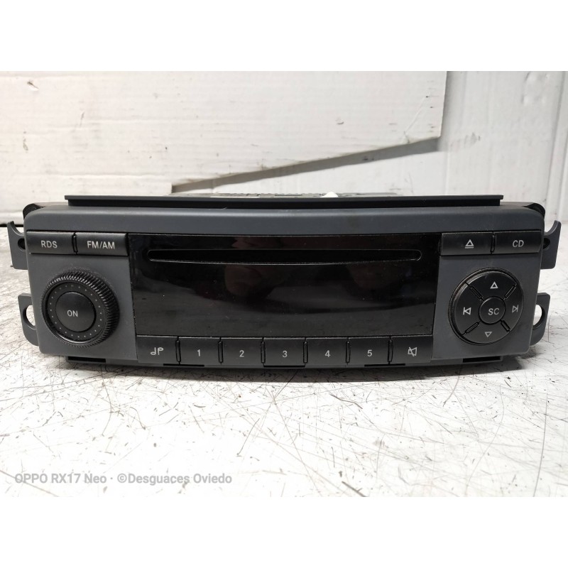 Recambio de sistema audio / radio cd para smart forfour forfour 47 kw referencia OEM IAM A4548200379012  