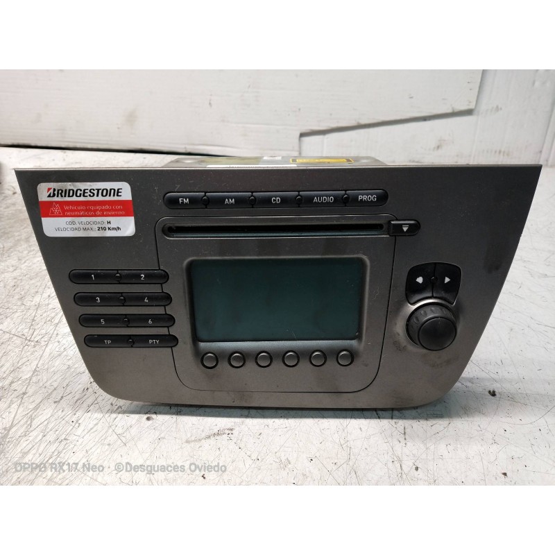 Recambio de sistema audio / radio cd para seat altea (5p1) reference referencia OEM IAM   