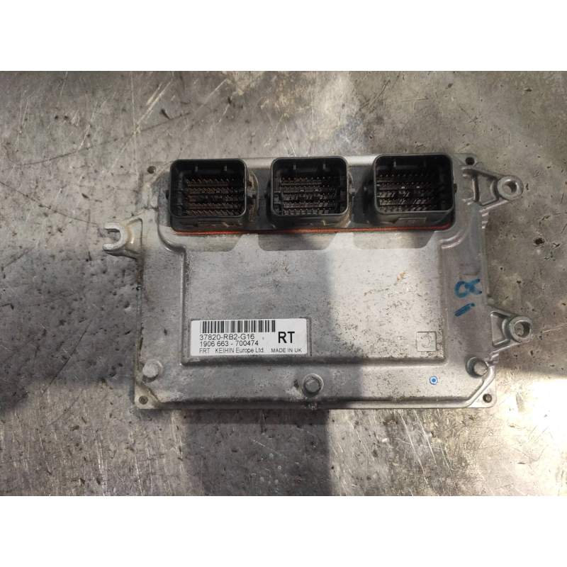 Recambio de centralita motor uce para honda jazz (ge) 1.2 cat referencia OEM IAM 37820RB2G16  