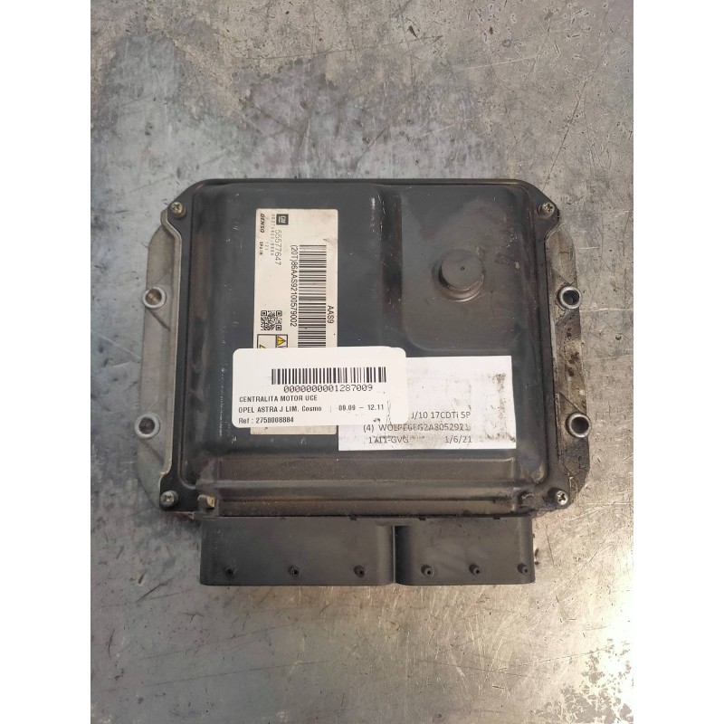 Recambio de centralita motor uce para opel astra j lim. cosmo referencia OEM IAM 55577647 MB2758008884 AAS9