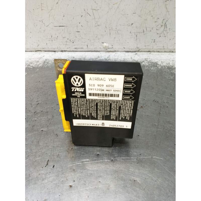 Recambio de centralita airbag para seat leon (1p1) 2.0 tdi 16v referencia OEM IAM 3C0909605E 391120 08H027S2421 2005