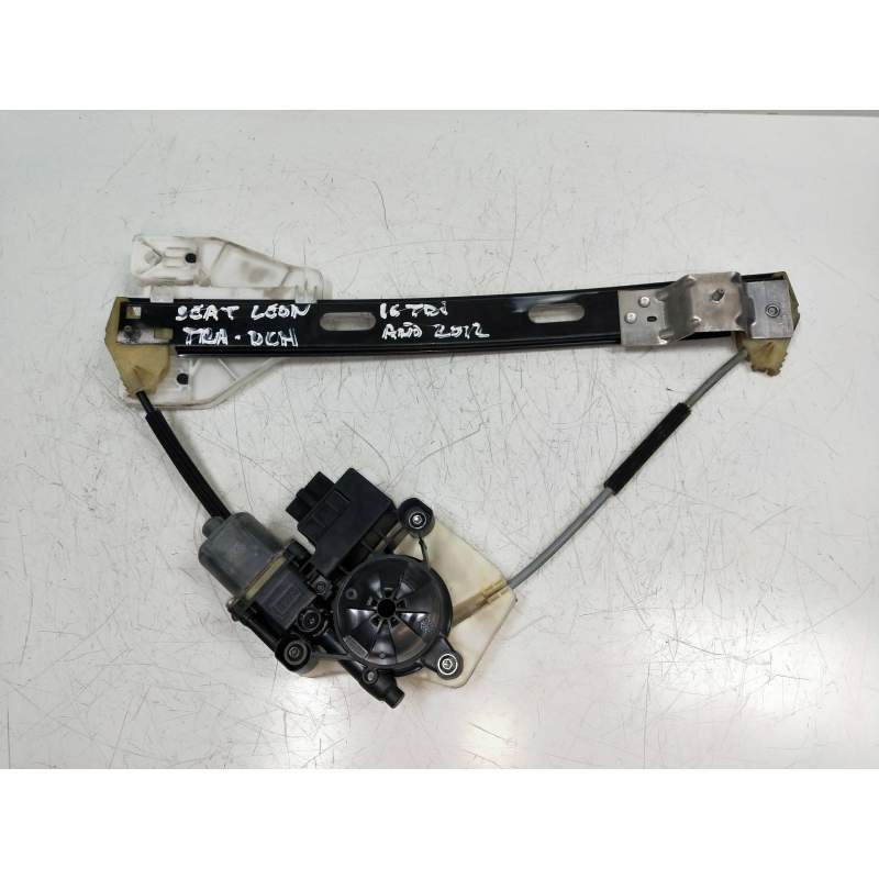 Recambio de elevalunas trasero derecho para seat leon (5f1) referencia OEM IAM 5Q0959812A  5P