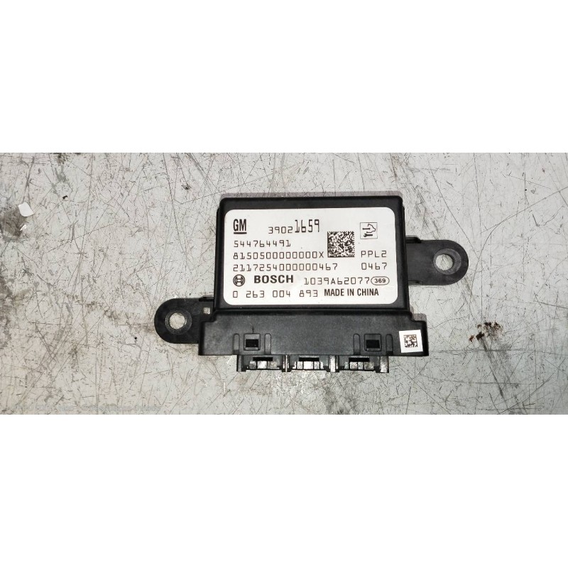 Recambio de modulo electronico para opel mokka x innovation start/stop referencia OEM IAM 39021659 0263004893 544764491