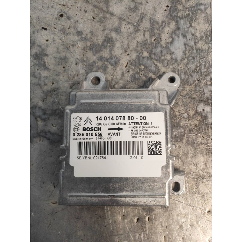 Recambio de centralita airbag para fiat scudo combi (272) l1h1 120 multijet (5 pl.) referencia OEM IAM 0285010556 1401407880 