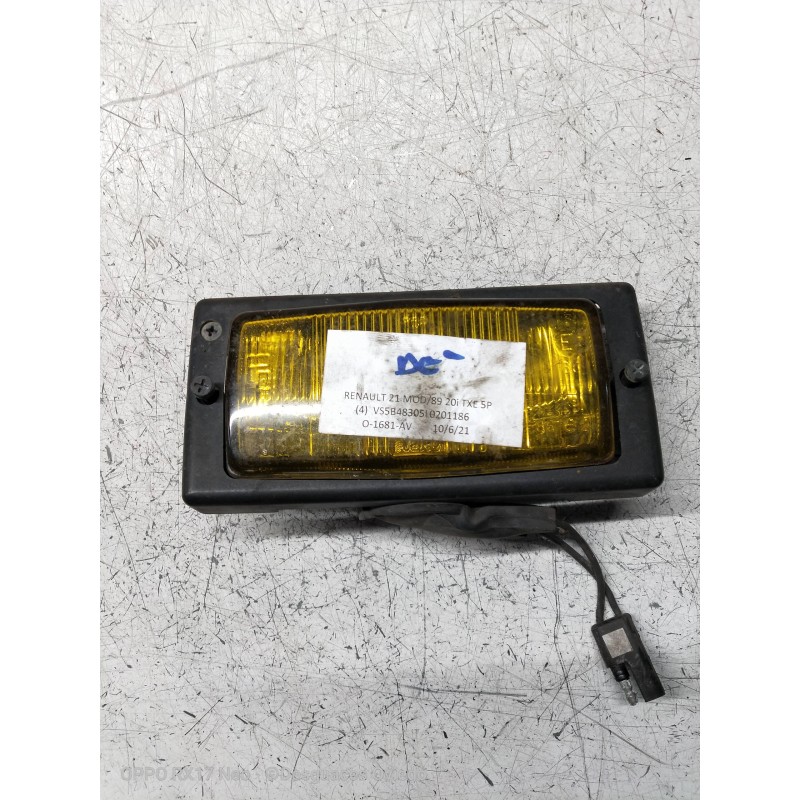 Recambio de faro antiniebla derecho para renault 21 berlina (b/l48) gtx referencia OEM IAM   