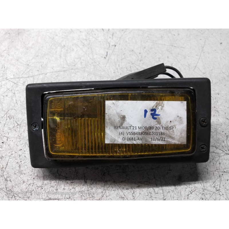 Recambio de faro antiniebla izquierdo para renault 21 berlina (b/l48) gtx referencia OEM IAM   