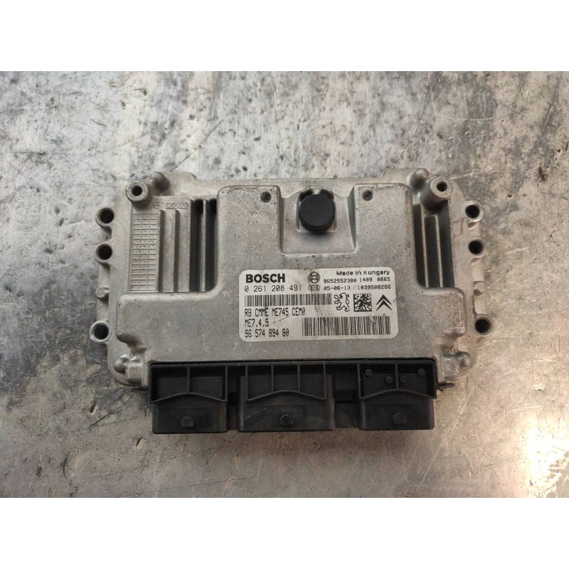 Recambio de centralita motor uce para citroen c4 coupe vtr referencia OEM IAM 0261208491 9657489480 9652552380