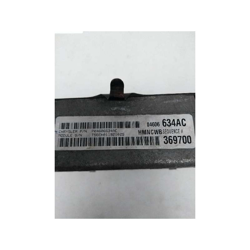 Recambio de centralita motor uce para chrysler stratus berlina (ja) 2.5 cat referencia OEM IAM P04606123  