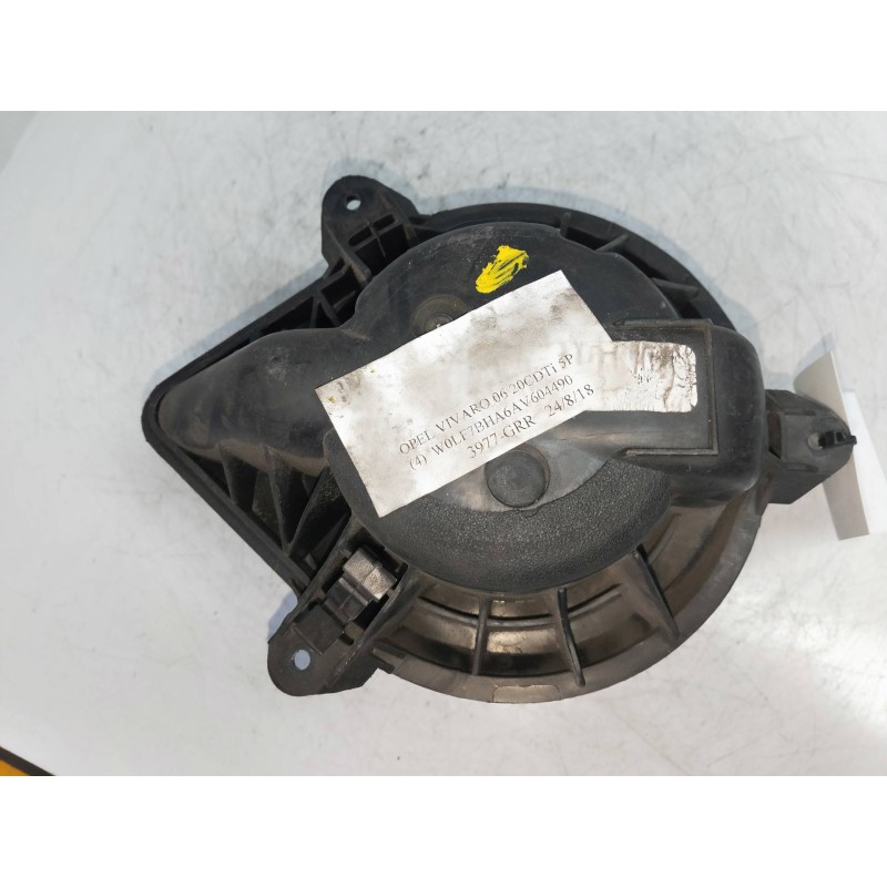 Recambio de motor calefaccion para opel vivaro furgón/combi (07.2006 =>) combi l1h1 2,7t edition referencia OEM IAM   