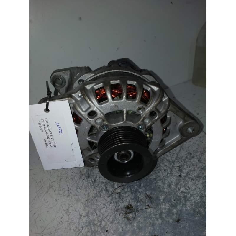 Recambio de alternador para fiat ducato caja cerrada 33 (06.2006 =>) 130 (rs. 3000 mm) referencia OEM IAM   
