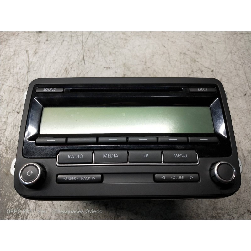 Recambio de sistema audio / radio cd para volkswagen golf vi (5k1) advance referencia OEM IAM 1K0035186AA 1K0057186AA 