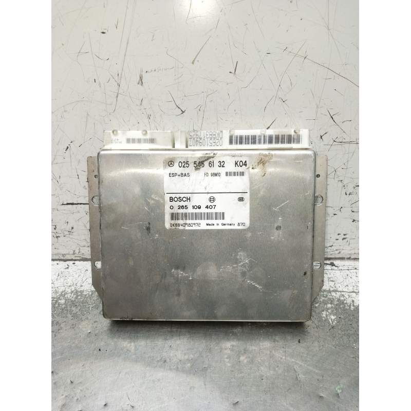 Recambio de centralita abs para mercedes-benz clk (c208) clk 320 (208.365) referencia OEM IAM 0265109407 0255456132 1997