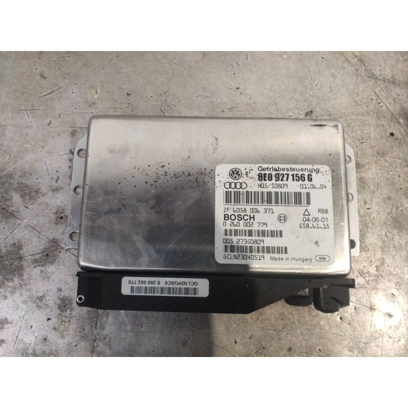 Recambio de centralita cambio automatico para audi a4 cabrio (8h) 3.0 quattro referencia OEM IAM 0260002779 8E0927156G 