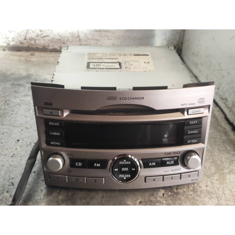 Recambio de sistema audio / radio cd para subaru legacy lim. b14 limited referencia OEM IAM 86201AJ410  