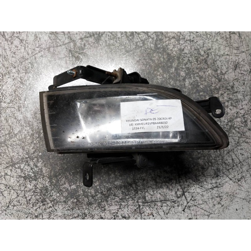 Recambio de faro antiniebla derecho para hyundai sonata (nf) 2.0 crdi comfort i referencia OEM IAM   