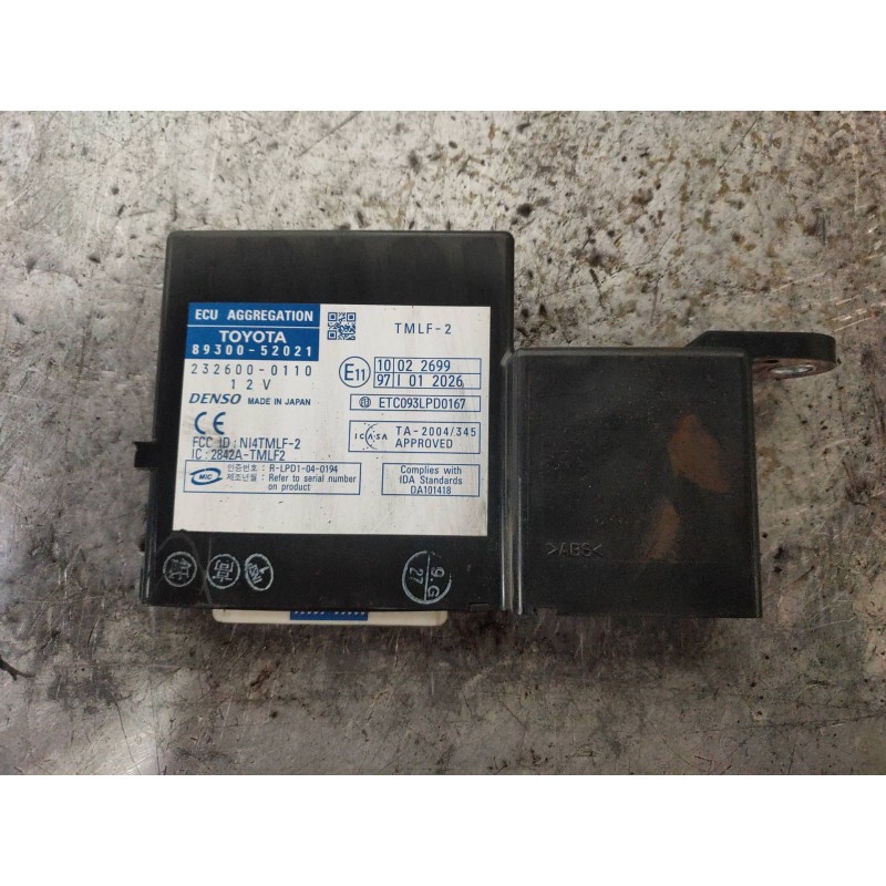 Recambio de modulo electronico para toyota yaris (ksp9/scp9/nlp9) básico referencia OEM IAM 8930052021 2326000110 