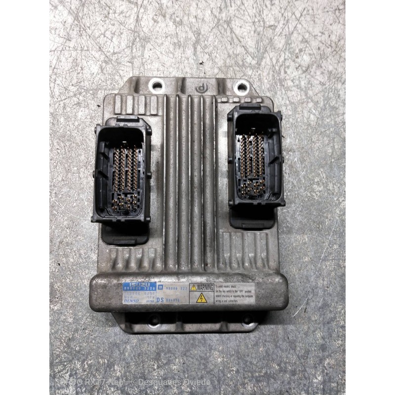 Recambio de centralita motor uce para opel meriva cosmo referencia OEM IAM 8980003220 1125000200 98000322