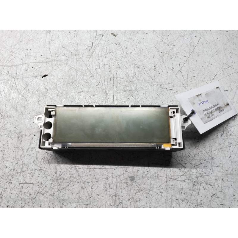 Recambio de pantalla multifuncion para citroën c4 berlina collection referencia OEM IAM 9664222180  