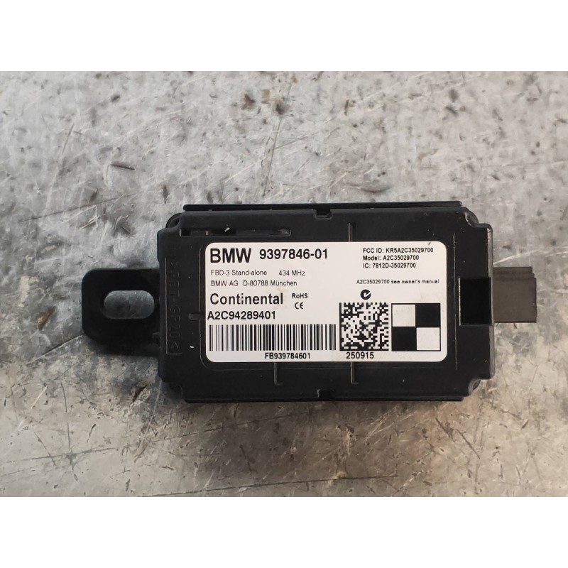 Recambio de modulo electronico para bmw serie 3 lim. (f30) 318d referencia OEM IAM A2C94289401 939784601 