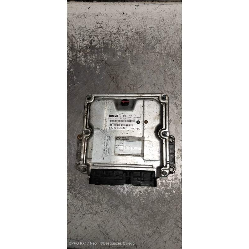 Recambio de centralita motor uce para chrysler voyager (rg) 2.5 crd cat referencia OEM IAM 0281011280 P04727666AC 