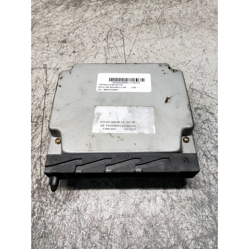 Recambio de centralita motor uce para volvo s60 berlina 2.4 cat referencia OEM IAM MB0797008831 08627471A 0000153077