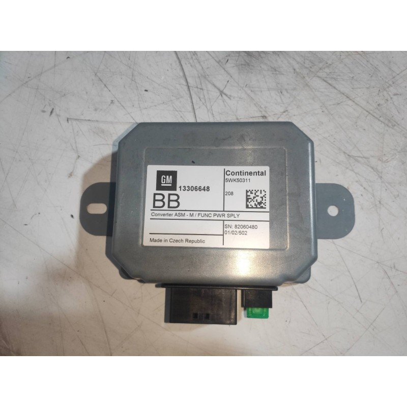 Recambio de modulo electronico para opel mokka x color edition start/stop referencia OEM IAM 13306648 5WK50311 