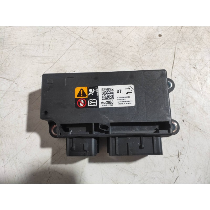 Recambio de centralita airbag para opel mokka x color edition start/stop referencia OEM IAM 13522063 544930977 