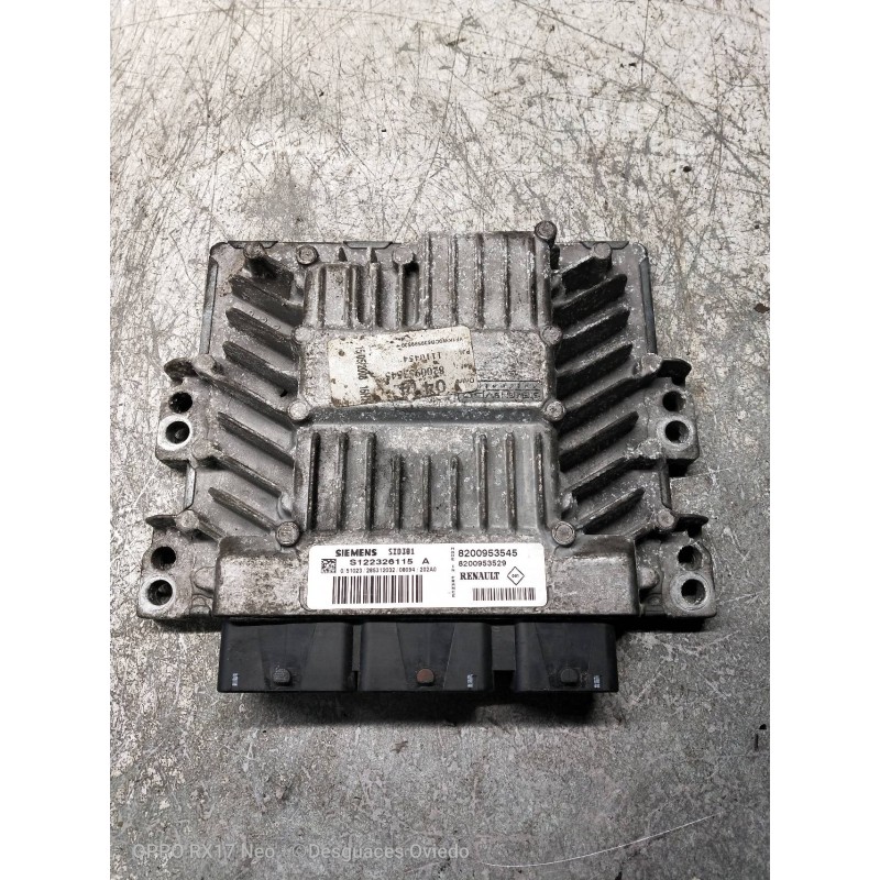 Recambio de centralita motor uce para renault kangoo dynamique referencia OEM IAM S122326115 8200953545 8200953529