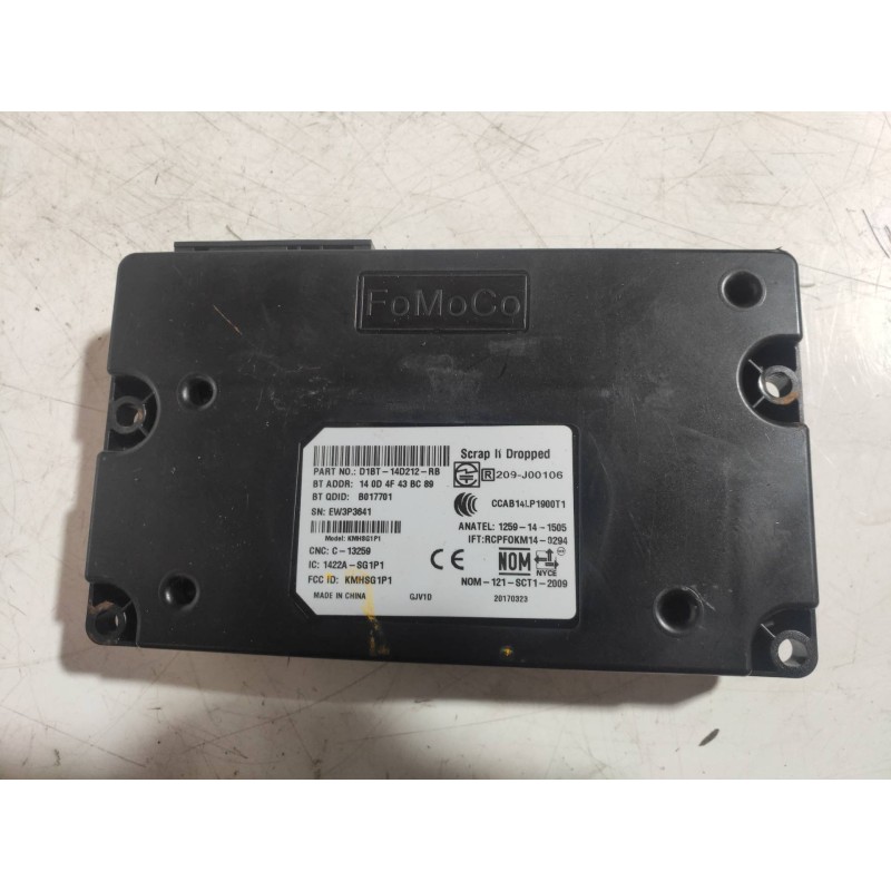 Recambio de modulo electronico para ford transit connect 1.5 tdci cat referencia OEM IAM D1BT14D212RB  