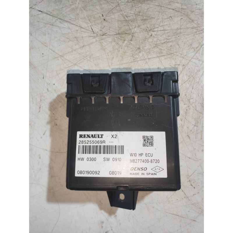 Recambio de modulo electronico para renault zoe limited referencia OEM IAM 285255069R MB2774008720 