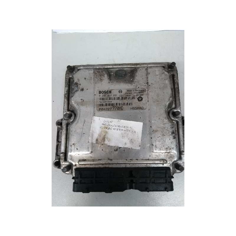 Recambio de centralita motor uce para chrysler voyager (rg) 2.8 crd cat referencia OEM IAM 0281011281 P04727770AD HB5AA0