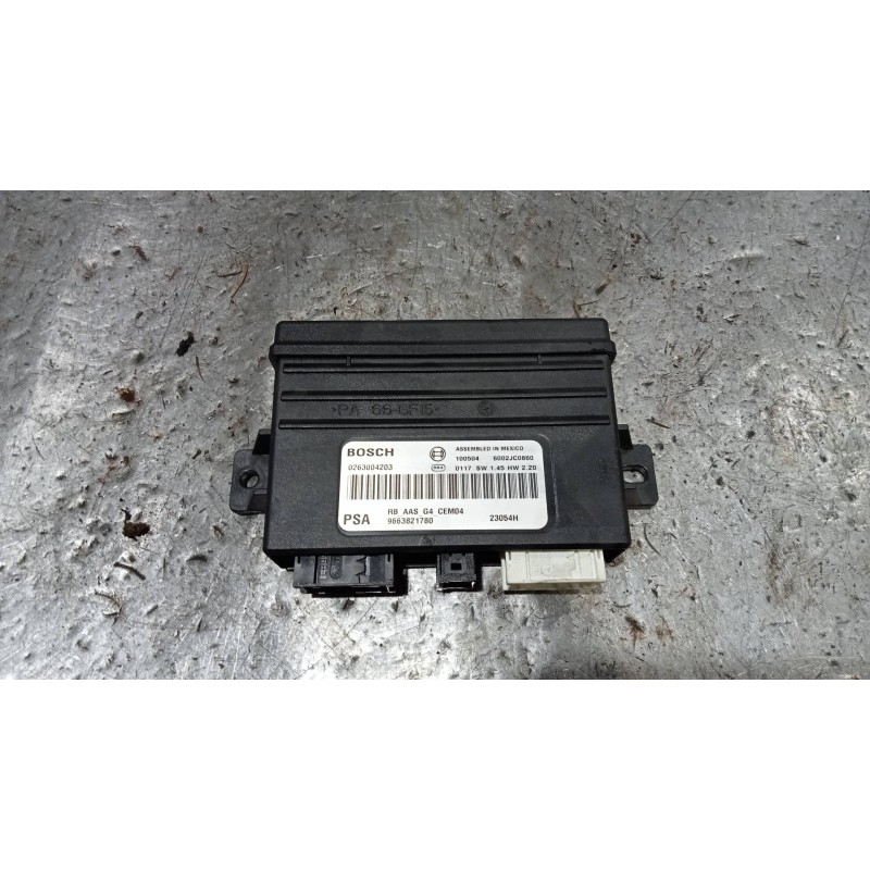 Recambio de modulo electronico para citroen c5 berlina business referencia OEM IAM 0263004203 9663821780 