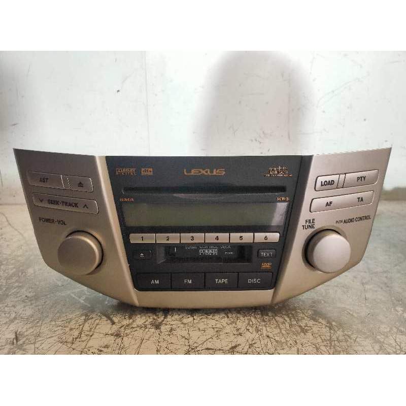 Recambio de sistema audio / radio cd para lexus rx 400h referencia OEM IAM 8612048A60 FXMG8767DV PIONEER