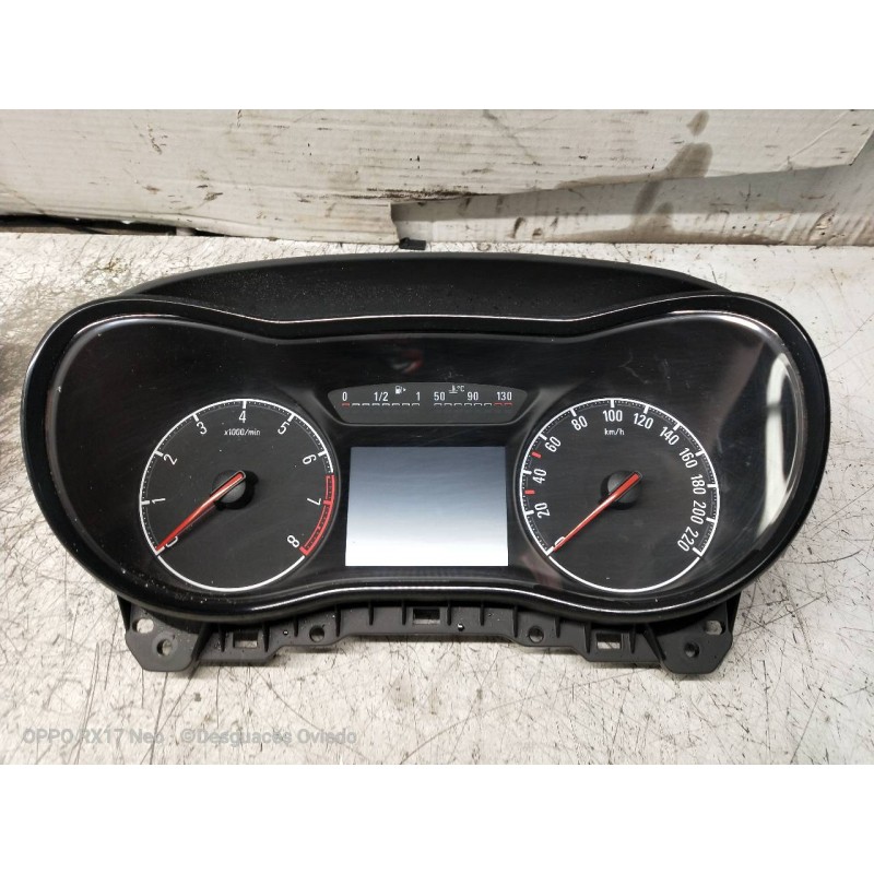 Recambio de cuadro instrumentos para opel corsa e color edition referencia OEM IAM 39204203 367030224 