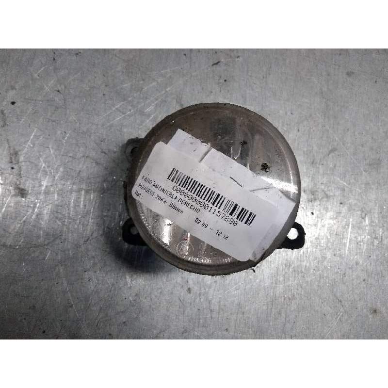 Recambio de faro antiniebla derecho para peugeot 206+ básico referencia OEM IAM   2009