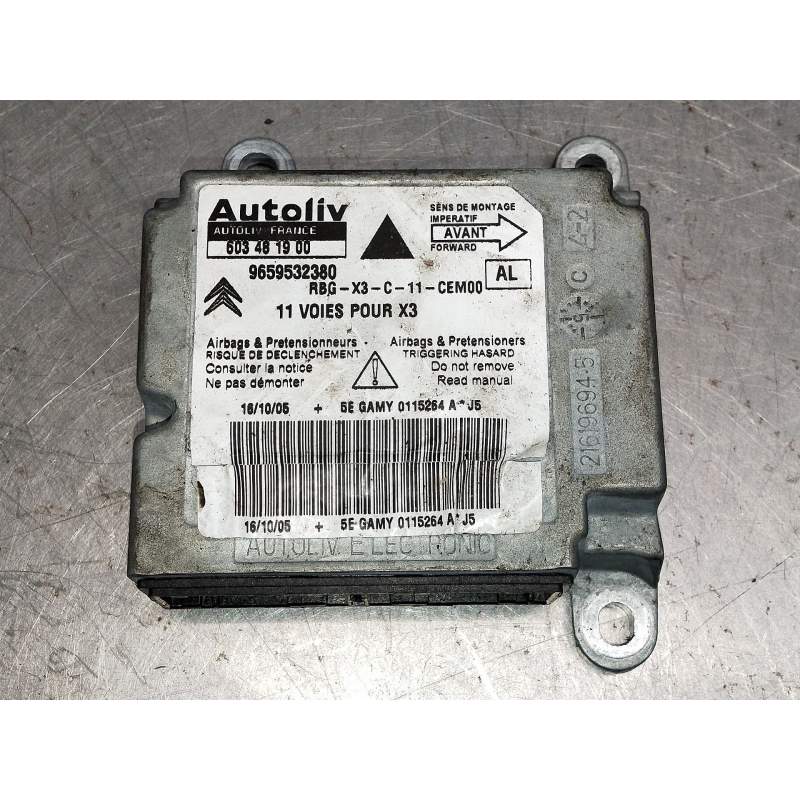Recambio de centralita airbag para citroën c5 berlina lx (e) referencia OEM IAM 9659532380 603481900 